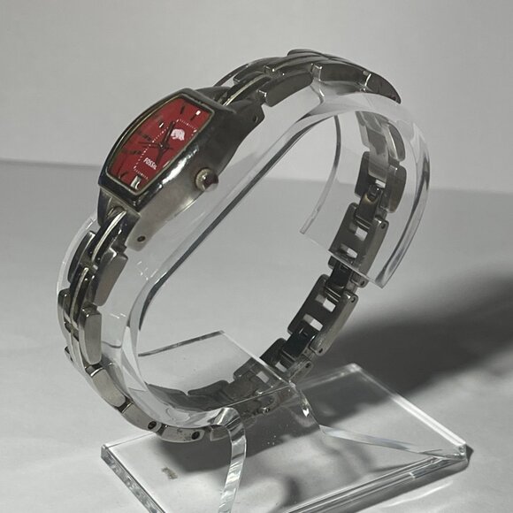 Arkansas Razorbacks NCAA Stainless-Steel Bracelet Watch by Fossil NEW main image 5